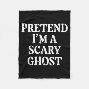 Halloween Pretend Scary Ghost Funny Costume Men Fleece Blanket