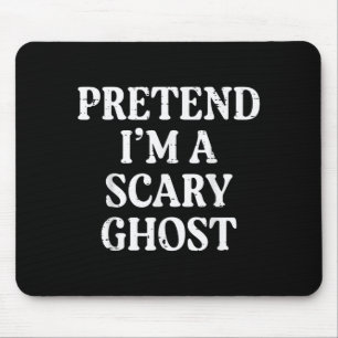 Halloween Pretend Scary Ghost Funny Costume Men Mouse Pad