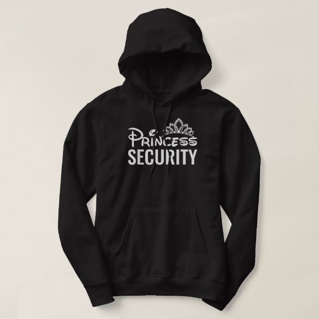 Halloween Princess Security  Hoodie (Design Front)