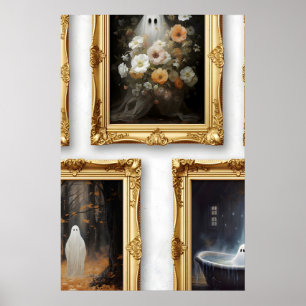 Halloween Printable 50 Vintage Mega Bundle Set Poster