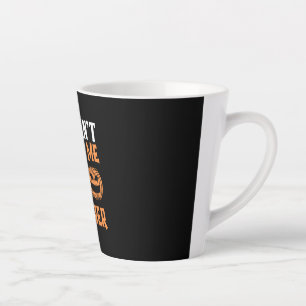 Halloween Proud I Am A Teacher Birthday Latte Mug
