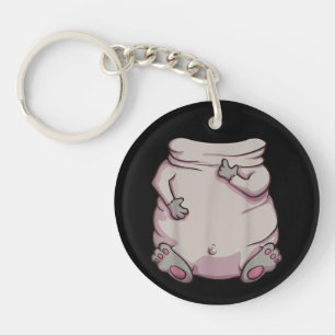 Halloween Pug Dog Animal Cosplay Key Ring