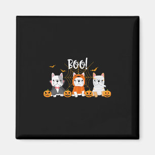 Halloween Pug Dogs Cute French Bulldog Lover Magnet