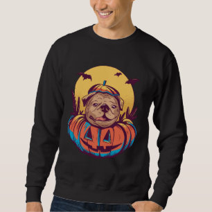 HALLOWEEN PUG Perfect Gift For you and friends Cla Sweatshirt