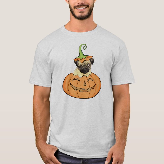 Halloween Pug T-Shirt (Front)