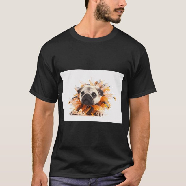 Halloween Pug T-Shirt (Front)