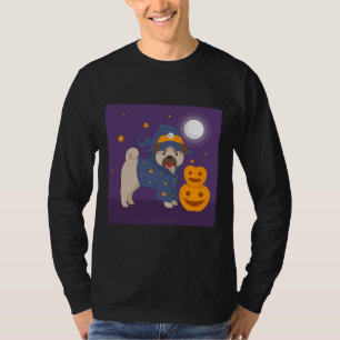HALLOWEEN PUG WITH PUMPKIN Essential T-Shirt 220