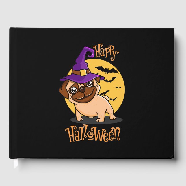Halloween Puggy Guestbook (Front)