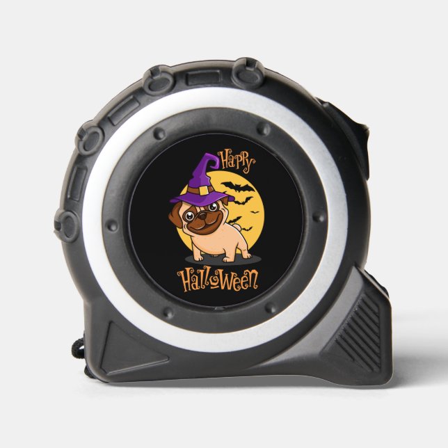 Halloween Puggy Tape Measure 1 (Front)