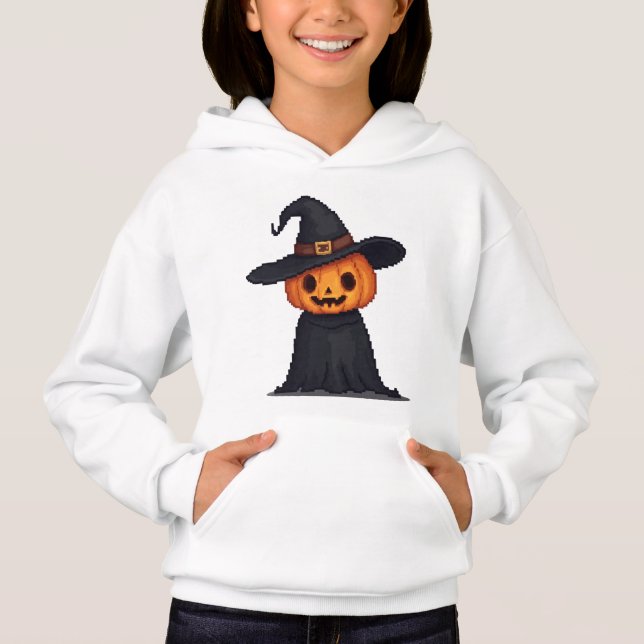Halloween Pumkin Wizard T-Shirt (Front)