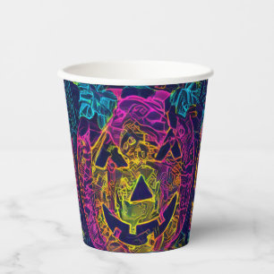 Halloween pumpkin A.I. photo fun  Paper Cups