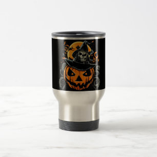 Halloween/pumpkin/autumn/fall travel mug