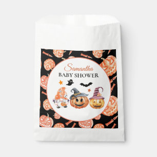 Halloween Pumpkin Baby Shower Favour Bags