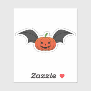 Halloween Pumpkin Bat