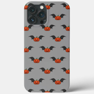 Halloween Pumpkin Bat iPhone 13 Pro Max Case