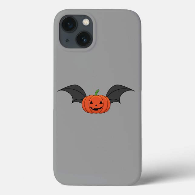 Halloween Pumpkin Bat Case-Mate iPhone Case (Back)