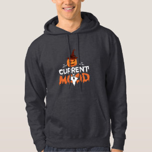 Halloween Pumpkin Bat Current Mood Horror Hoodie