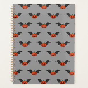 Halloween Pumpkin Bat Planner