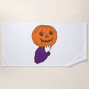 Halloween Pumpkin                      Beach Towel