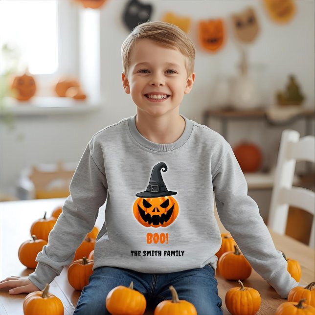 Halloween Pumpkin “BOO!” – Personalised Name (Creator Uploaded)
