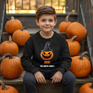 Halloween Pumpkin “BOO!” – Personalized Name