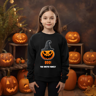 Halloween Pumpkin “BOO!” – Personalized Name