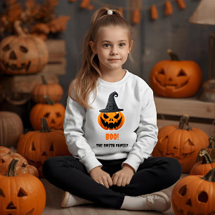 Halloween Pumpkin “BOO!” – Personalized Name