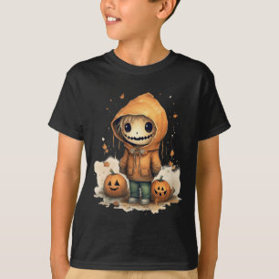 Halloween Pumpkin Boy  Halloween Kids Toddler Boy  T-Shirt