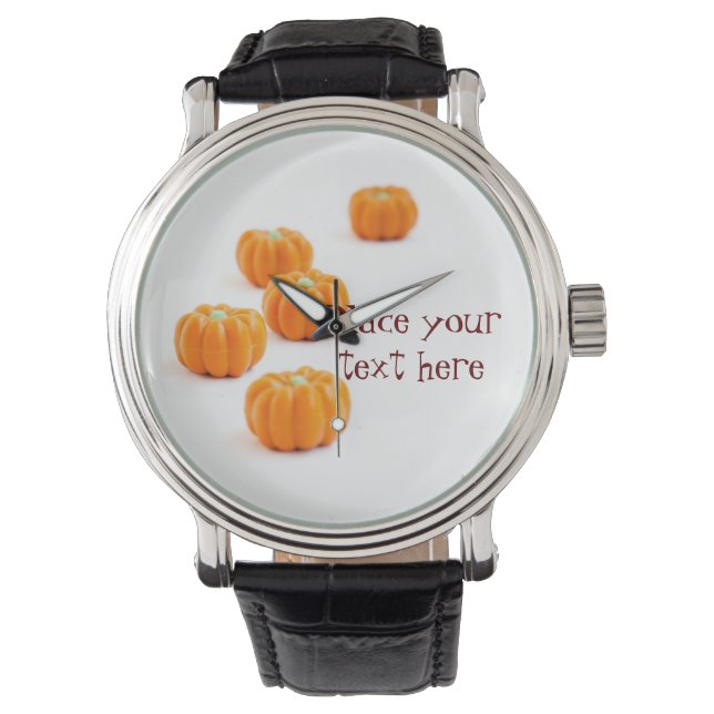 Halloween pumpkin candy watch (Front)