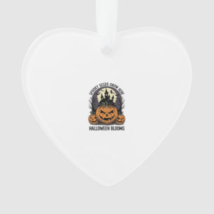 Halloween Pumpkin Castle Vintage Spooky Shirt_1 Ornament