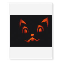 Halloween Pumpkin Cat