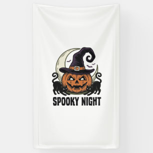Halloween Pumpkin Cat Witch Hat Vintage Shirt_1 Banner