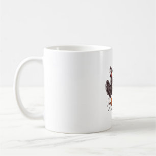 Halloween Pumpkin Chicken Witch Fall Coffee Mug