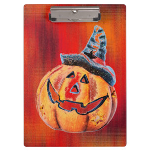 Halloween Pumpkin Clipboard