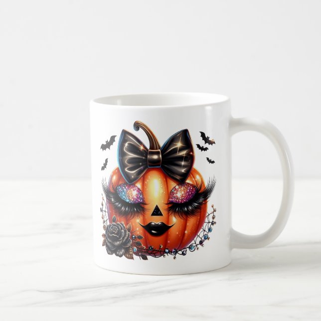 Halloween Pumpkin Coffee Mug (Right)