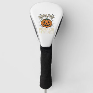 Halloween Pumpkin Coolest On The Patch Vintage_1 Golf Head Cover