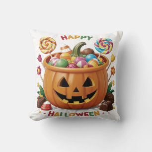 Halloween Pumpkin Cushion