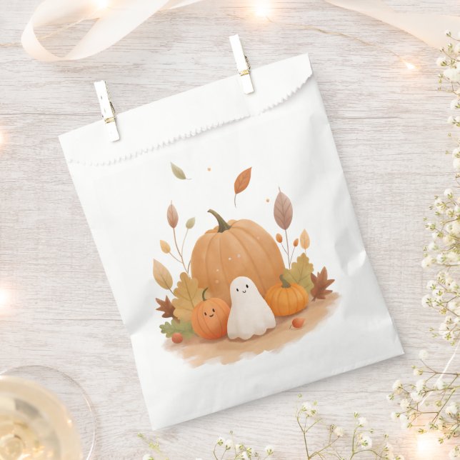  halloween pumpkin cute paper  Packaging  Favour Bags (Clipped)