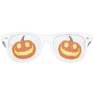 Halloween Pumpkin Cute Party Retro Sunglasses