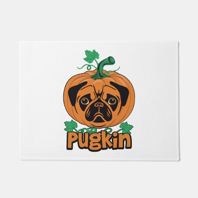 Halloween Pumpkin      Doormat (Front)