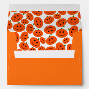 Halloween Pumpkin Envelopes