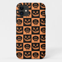 Halloween Pumpkin Face Ghost Spooky Pattern