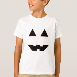 Halloween Pumpkin Face T-Shirt