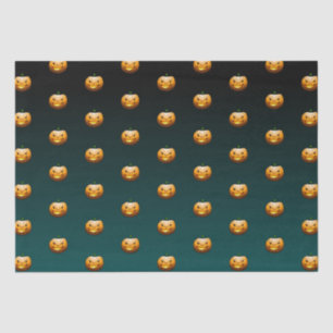 Halloween Pumpkin Face Tissue Paper