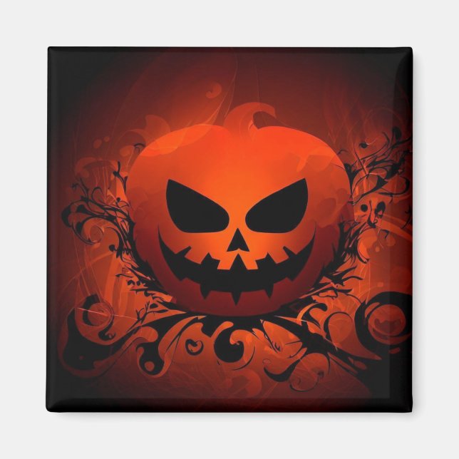 Halloween/Pumpkin/fall/autumn Magnet (Front)