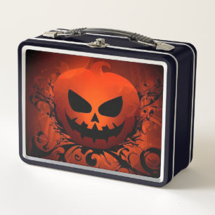 Halloween/Pumpkin/fall/autumn Metal Lunch Box