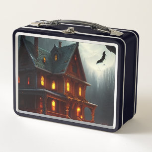 Halloween/Pumpkin/Fall Metal Lunch Box