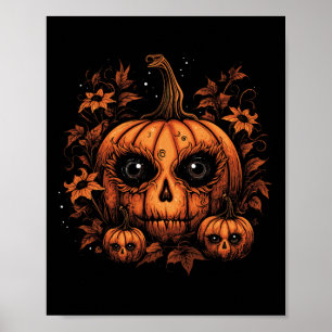 Halloween Pumpkin Fall Thanksgiving Autumn 1 Poster