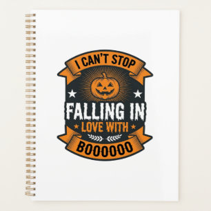 Halloween Pumpkin Falling In Love Vintage Shirt De Planner