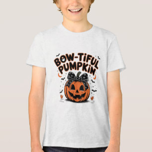 Halloween Pumpkin Fun Tri-Blend Shirt